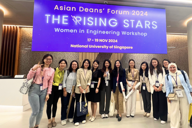 HKUST delegates with Rising Stars workshop participants