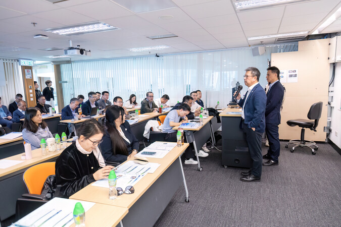 Dean of Engineering Prof. Hong K. Lo addressed the audience at the closing ceremony.