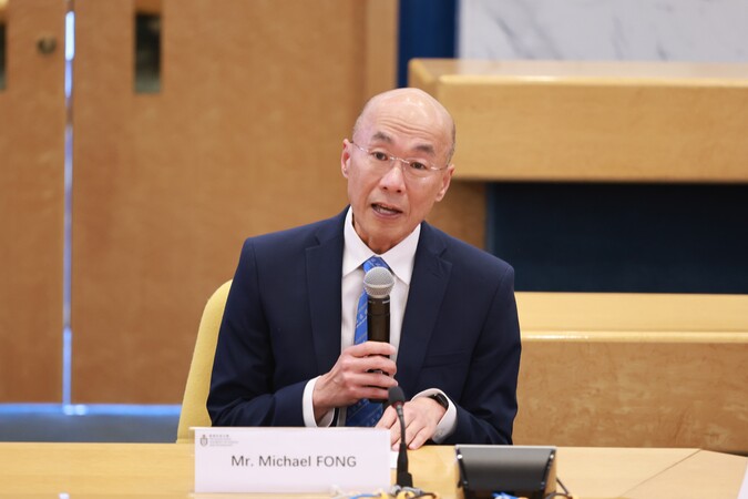 The Director of CEDD, Mr. Michael Fong says that with the CEDD’s experience in construction projects and HKUST’s top-notch research team, the collaboration between the two parties promotes the research in sustainable infrastructure development and land formation.