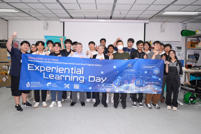 Undergraduate students showcased their self-initiated experiential learning projects at the annual Experiential Learning Day.