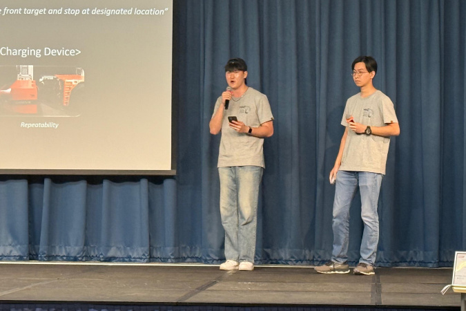 Design presentation by Hyunsu PARK and Wang Ip LI