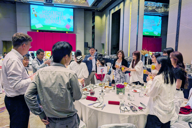 MSc(BEHI) Graduation Dinner