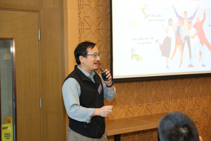Prof. Chen Yong, Head of the Department of Mechanical and Aerospace Engineering, addressed the audience.