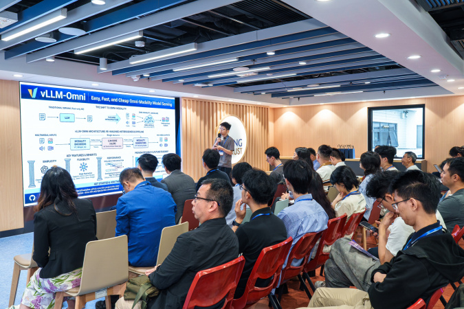 Mr. Gao Han, vLLM-Omni Maintainer at Huawei and alumnus of the MSc in Big Data Technology program