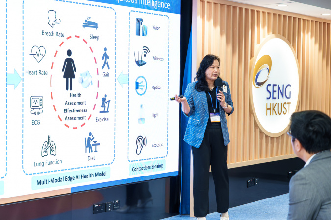 Prof. Zhang Qian, Chair Professor of CSE 