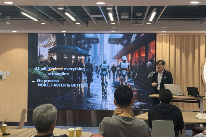 Prof. Ben Chan delivered a talk on “Ctrl+Alt+Del: Rebooting Education for the AI Age”, part of the Frontiers of Co-Intelligence Education Forum Series organized by E2I, on April 17, 2026.