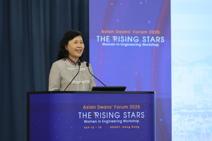 In her opening remarks, Ms. Mable Chan underscores the importance of governance and human-centric innovations in the future of Hong Kong’s transport sector.