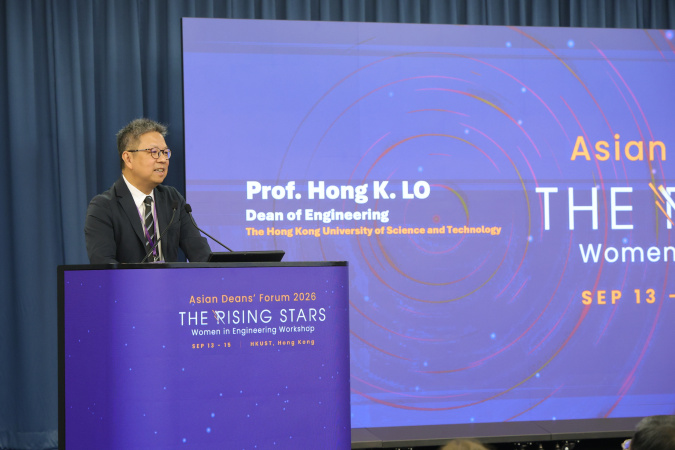 In his welcome address, Prof. Hong K. Lo, Dean of Engineering of HKUST, highlighted the workshop’s role in nurturing top-tier female engineering scholars across Asia and the region’s potential as a vibrant hub for developing engineering academic careers.