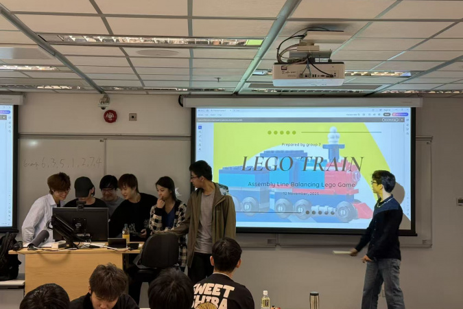 In the activity, as students arranged workstations, moved parts through the system, observed bottlenecks, and compared flow and efficiency across layouts, their reasoning became visible.