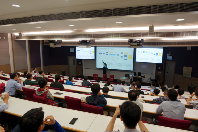 The first talk of ECEAA Expert Talk Series with the theme of AI Technology and Opportunities was recently held on a Saturday before the end of Spring semester at HKUST Campus.
