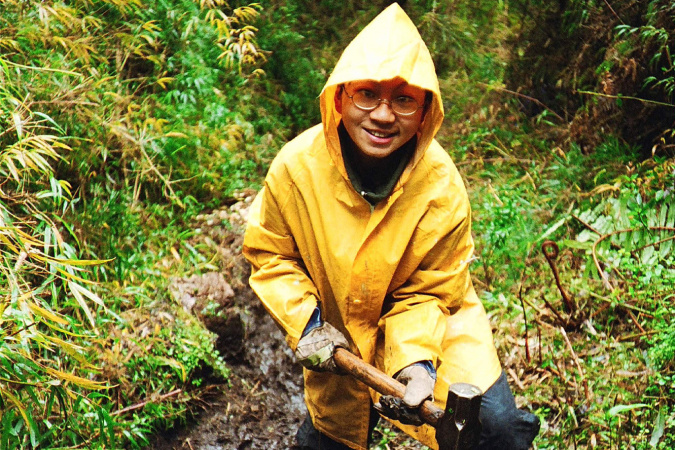 Lydia built a hiking trail in Chile during her Raleigh expedition in 2003.