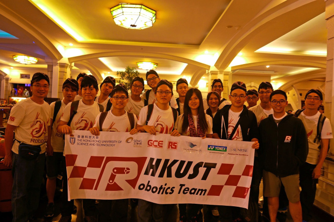HKUST Robocon Team at ABU Robocon 2015
