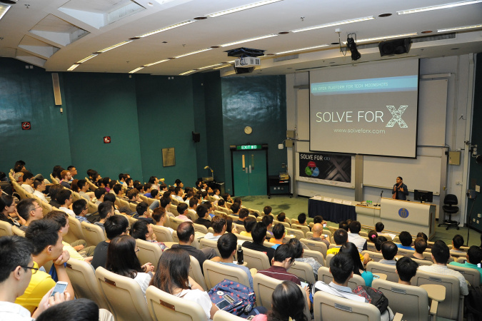 Ms Puneet Ahira from Google is hosting the information session by introducing the key concept of “Solve for X”. 