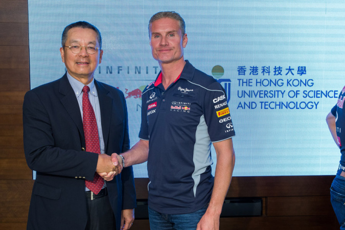 Dr Eden Y Woon (left) and Mr David Coulthard