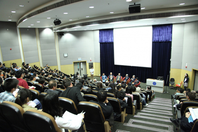  The inaugural Industrial Forum was a full house.
