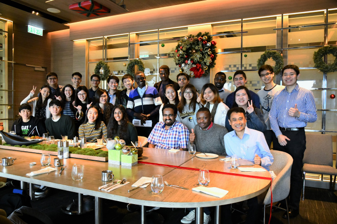 David (fourth from left, last row) became an Engineering Student Ambassador (ESA) in 2017 and was later selected as a Head ESA to take up a leadership role in the program.