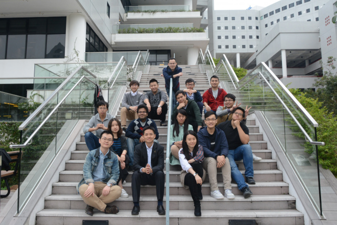 Prof. Fan Zhiyong (middle, front row) finds it most rewarding to see students having good prospects.