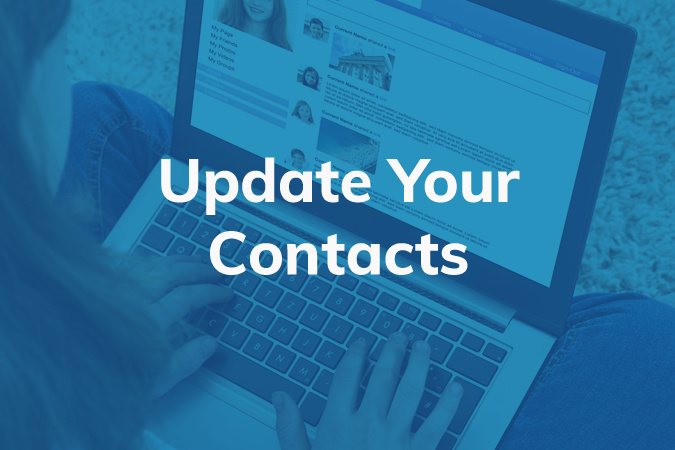 Update Your Contacts