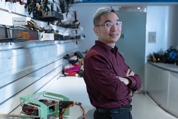 Prof. Tim Woo, Director of Center for Global & Community Engagement, fosters service learning, inclusion and STEAM education via robot competitions.