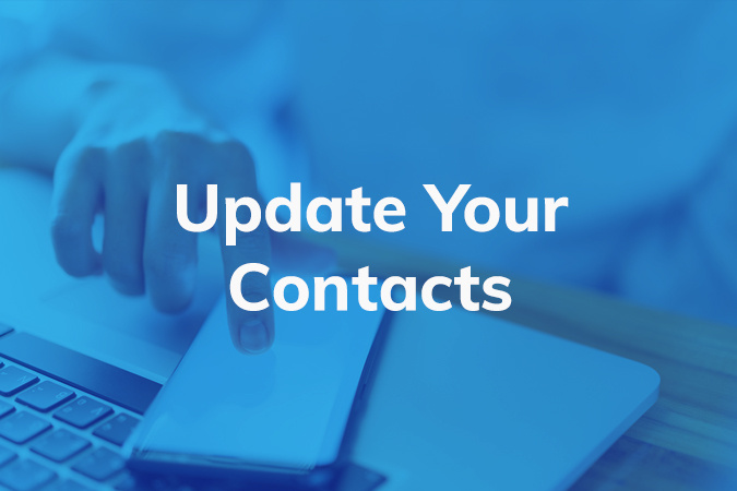 Update Your Contacts