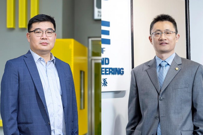 Two joint labs led by Prof. Kevin Chen (left) and Prof. Shao Minhua (right) received funding in the Research Grants Council’s co-funding mechanism on joint laboratories with the Chinese Academy of Sciences.