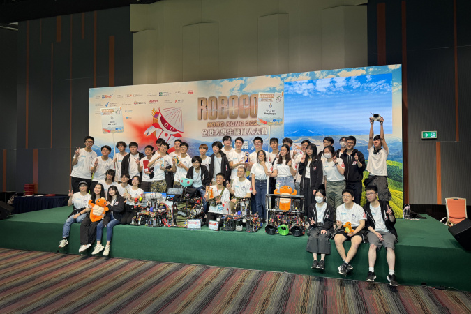 HKUST won seven awards in Robocon Hong Kong Contest 2024, the highest number among all participating institutions. 