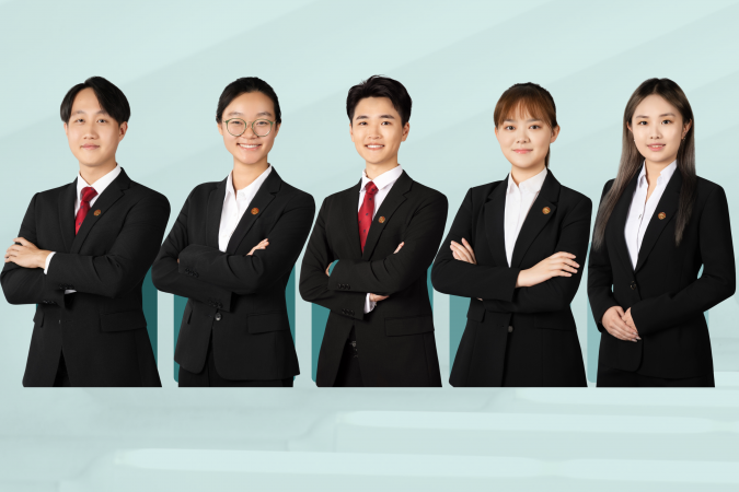 （左起）陈祖瀚丶周芷琳丶李升骏丶李嘉茵及滕昭涵。（图片来源：香港工程师学会）