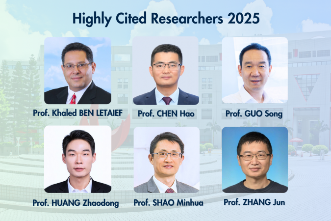 Twelve HKUST scholars were named in Clarivate’s Highly Cited Researchers 2025, including six from the School of Engineering.