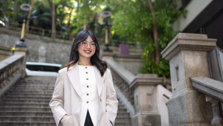 HKUST BEng graduate Cindy Tanaka is using her skills to build a career as Senior Consultant, Sustainability and Climate at leading international consultancy Deloitte. 