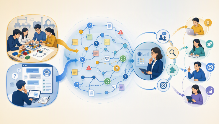 AI supports personalized teaching by helping educators see students’ learning more clearly and choose the next teaching move with greater precision.